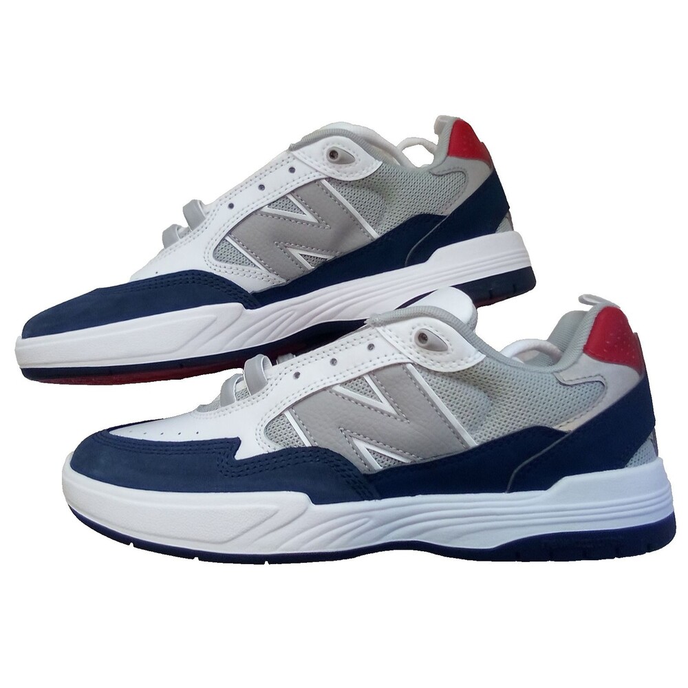 New Balance Tiago Lemos Numeric 808 NM808WRB White/Navy Mesh Low Top